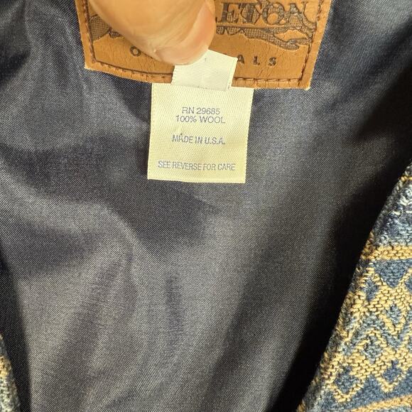 VTG Pendleton Originals Aztec Vest Women's Size 6 Wool Button USA Western - Picture 4 of 7